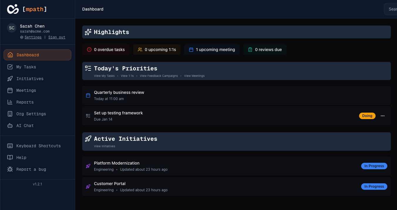 Building mPath: A Tool for Managing the Chaos
